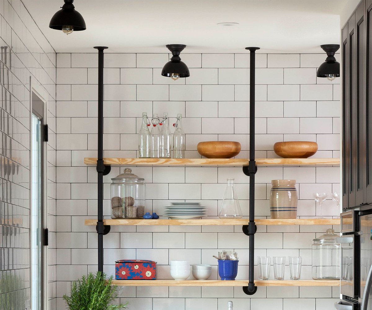 Полка на кухню лофт